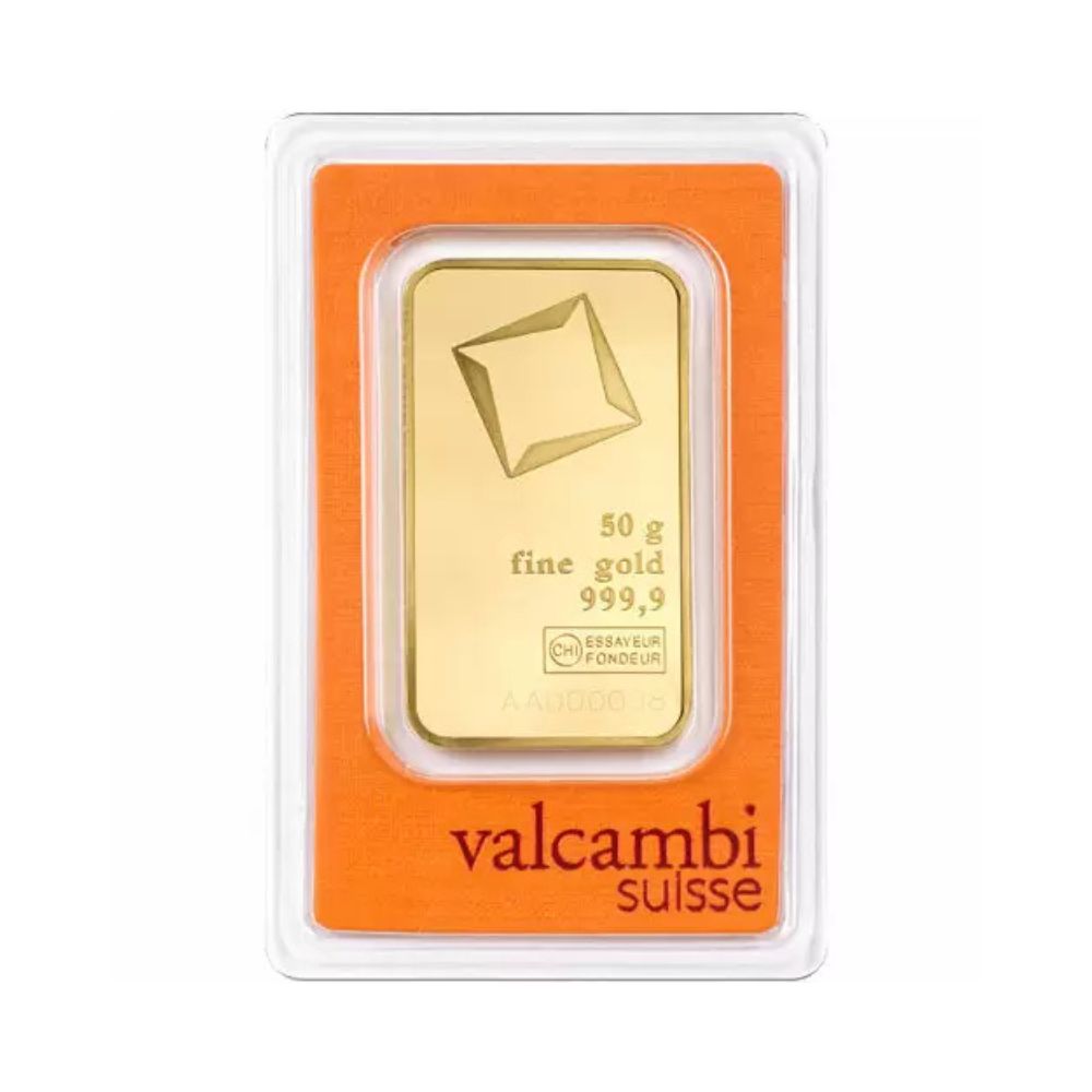 50g Valcambi Gold