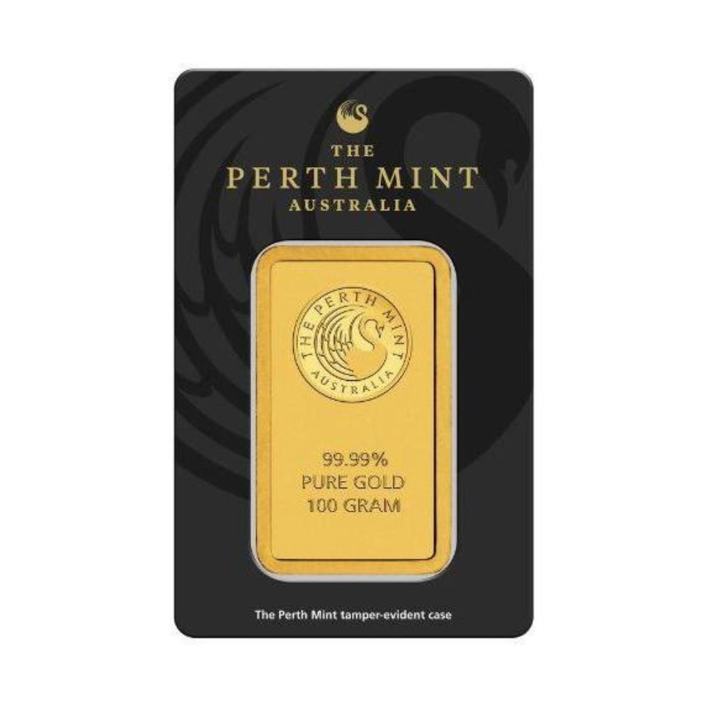 100g The Perth Mint Australia Gold