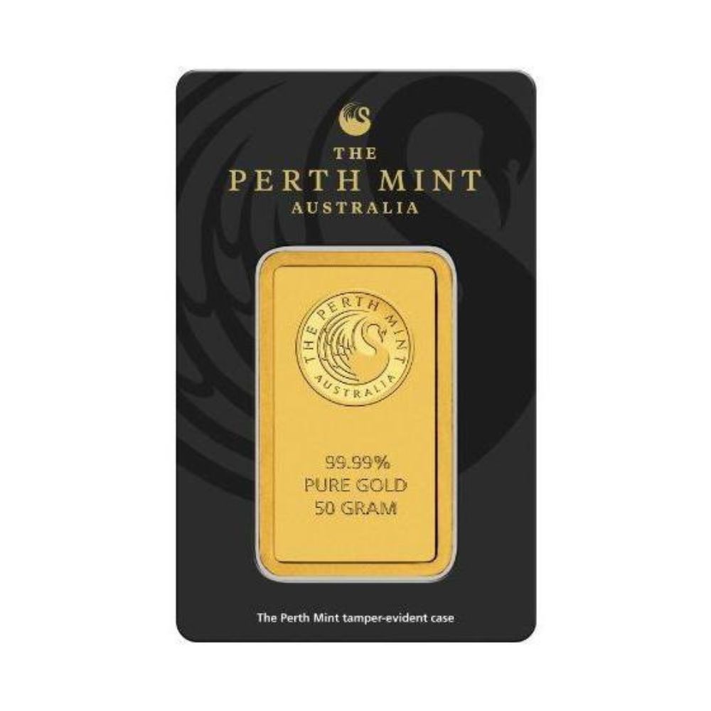 50g The Perth Mint Australia Gold